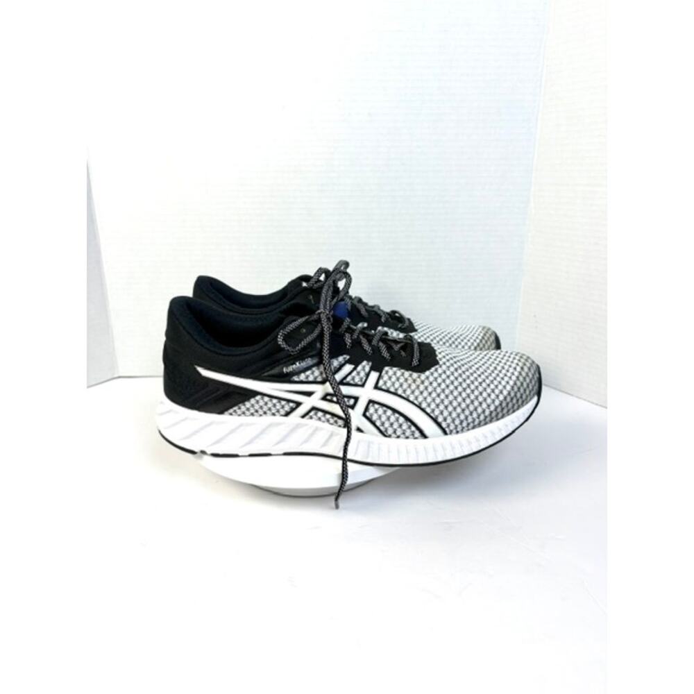 Asics Fuzex Lyte 2 Running Shoes Women's Size 12 White Black Silver T769N-0190 - Picture 2 of 11